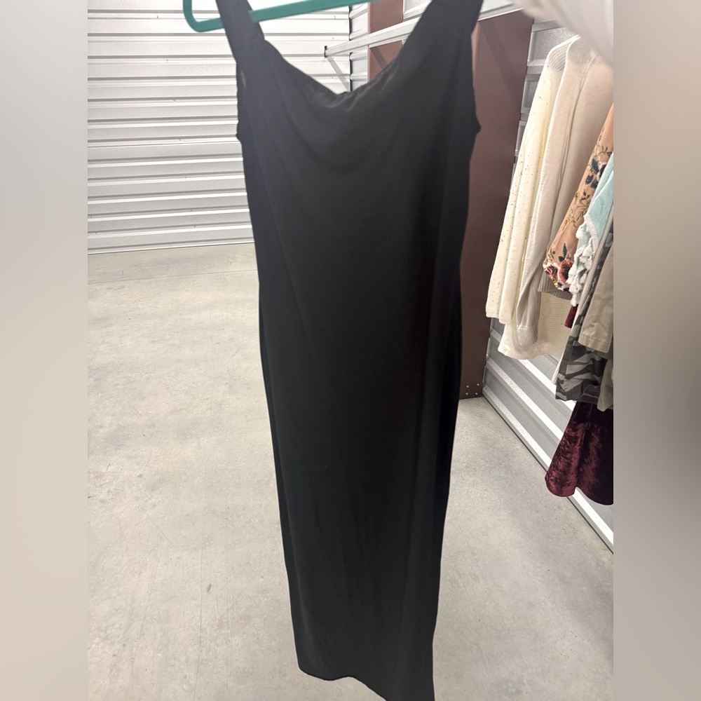Black Dress- Tight fitting but flattering